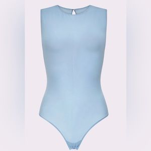 Parade Luxe Sleeveless Bodysuit | Sexy Silky Mesh × 1
M / Bubble Bath Blue